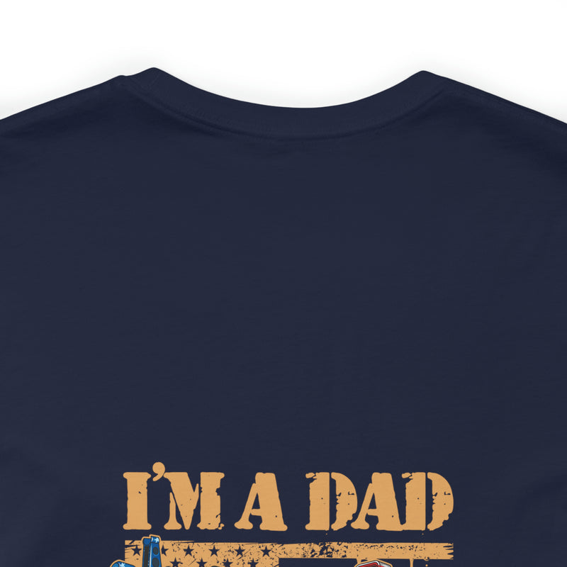 Triple Legacy: Dad, Grandpa, and Vietnam Veteran - Military Design T-Shirt Celebrating Generations