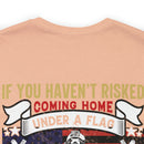 Proudly Worn: Military Design T-Shirt - Respecting the Sacrifice, Honoring the Flag