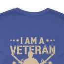 Combat-Inspired: I Am a Veteran - My Oath of Enlistment Has No Expiration Date T-Shirt