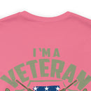 Timeless Commitment: Military Design T-Shirt - 'I'm a Veteran - My Oath of Enlistment Has No Expiration Date