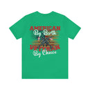 American by Birth, Veteran by Choice: Patriotic Military Design T-Shirt for True Patriots