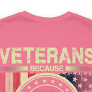 Veterans: American Heroes - Military Design T-Shirt for Patriotism and Appreciation