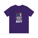 Proud Veteran: United States Army Military Design T-Shirt Saluting Service and Sacrifice