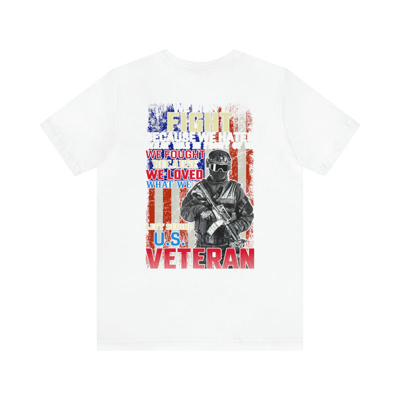 Proud U.S. Veteran: Military Design T-Shirt Celebrating Strong Women and Love for Country