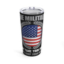 Heart of a Hero: Military Design Tumbler - 20oz