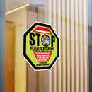 Autism Awareness Safety Stop Sign Sticker