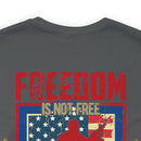 Freedom Comes at a Price: Military Design T-Shirt - United States Veteran Tribute