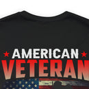 Honored Comrades: Military Design T-Shirt - Walking beside American Veterans with Pride