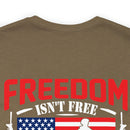 Veteran's Tribute: Military Design T-Shirt - 'Freedom Isn't Free, I Paid for It