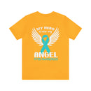 My Hero is Now My Angel: PTSD Design Cotton T-Shirt