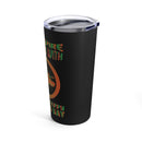 Inspiring Courage: Happy Veterans Day - 20oz Military Design Tumbler in Black
