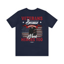Heroes Among Us: Veterans - Because Americans Need Heroes Too T-Shirt, Celebrating Courage and Service
