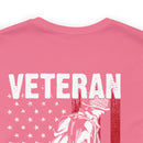 United States Army Veteran: Proudly Served - Military Design T-Shirt