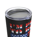 Patriotic Pride: 20oz Military Design Tumbler for Proud Americans