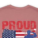 Proud Dad of a Veteran: Military Design T-Shirt - Wear Your Pride!