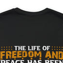 Freedom's Ambassador: Military Design T-Shirt - Brought to You by a Veteran