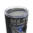 Uncompromising Values: 20oz Military Design Tumbler, Celebrating Faith, Family, Guns, Flag, Country, and Liberty