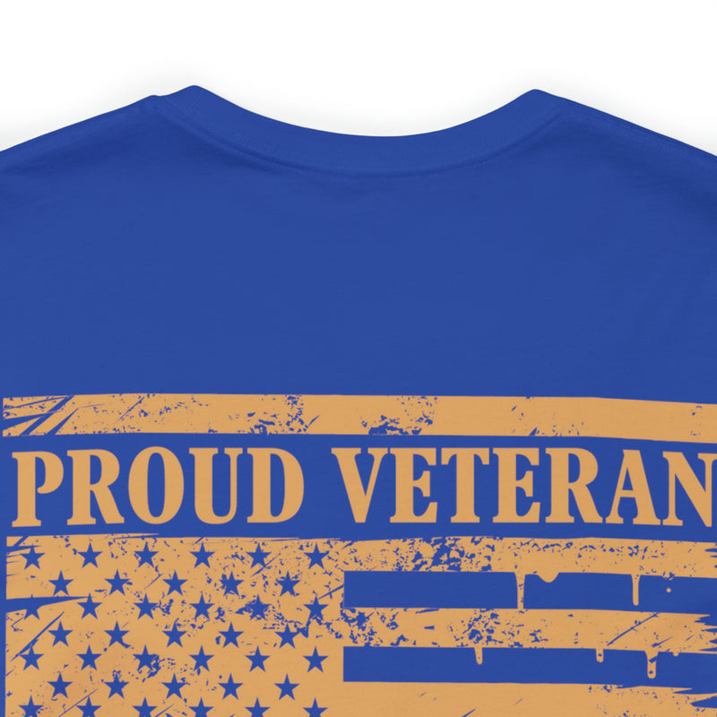 Proud U.S. Army Veteran: Military Design T-Shirt - Wear Your Valor