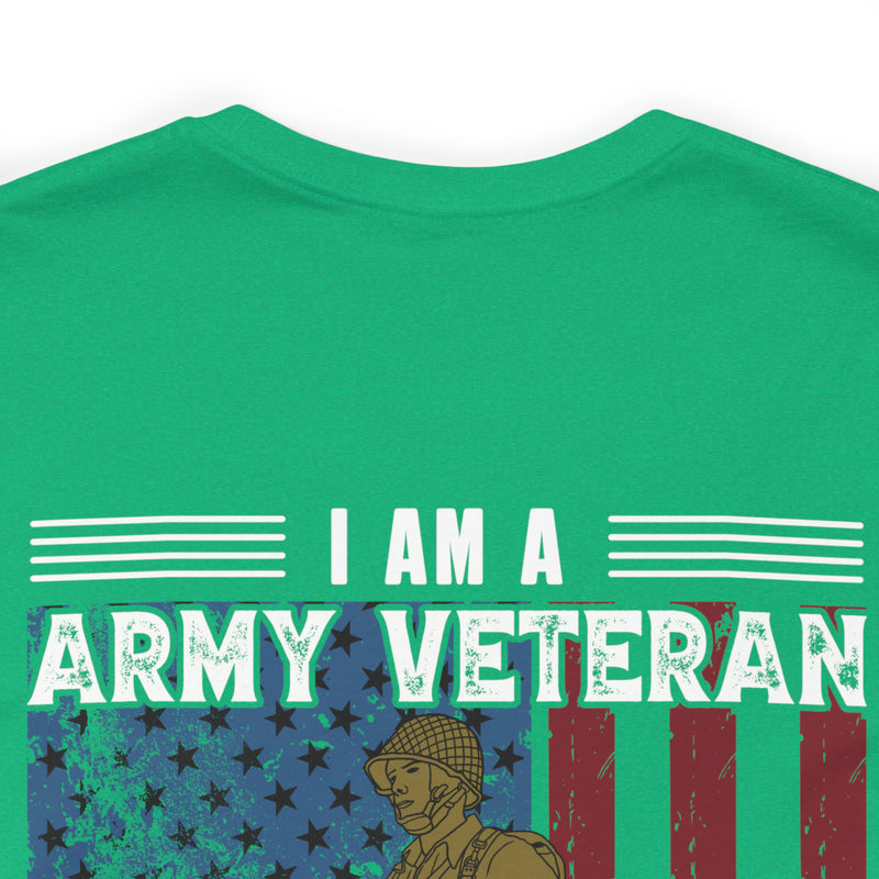 Veteran's Wit and Skill: Military T-Shirt - 'I Am an Army Veteran, I Can Fix Stupid But It's Gonna Hurt