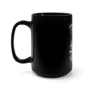United States Veteran: 15oz Military Design Black Mug - A Tribute to Sacrifice, Blood, Sweat, and Tears for Freedom