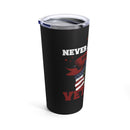 Embrace Your Valor: 20oz Military Design Tumbler for Unapologetic Veterans