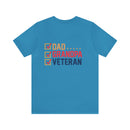 Dad, Grandpa, Veteran: Military Design T-Shirt Celebrating Family Heroes!