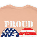 Proud Family Legacy: Military Design T-Shirt Celebrating Service and Unity