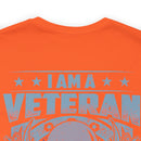 Eternal Oath: Military Design T-Shirt - 'I Am a Veteran - My Oath of Enlistment Has No Expiration Date