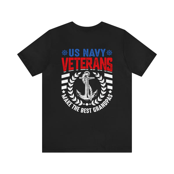 Legendary Grandpas: US Navy Veterans Military Design T-Shirt