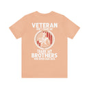 Grateful Remembrance: Veteran Don't Thank Me, Thank My Brothers Who Never Came Back - Military Design T-Shirt
