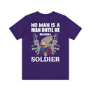 Soldier's Journey: Military Design T-Shirt Celebrating Valor and Transformation