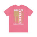 Honor to the Brave: Military Design T-Shirt Saluting Soldiers and Sailors Everywhere