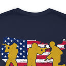 Honoring Courage: Veteran of the United States Army Military Design T-Shirt