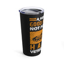 Patriotic Tribute: 20oz Military Design Tumbler - Celebrate Heroes on Veterans Day!