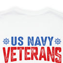 Legendary Grandpas: US Navy Veterans Military Design T-Shirt
