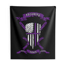 Thin Purple Line Security Guard Tapestry