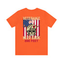 Veteran's Girl: Keep Back 200 Feet - Military Design T-Shirt with Attitude and Pride