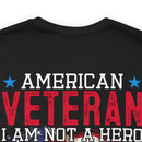 Honoring American Veterans: Walking Beside Heroes T-Shirt with Military Design - Celebrating the Honor