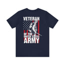 United States Army Veteran: Proudly Served - Military Design T-Shirt