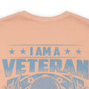 Eternal Oath: Military Design T-Shirt - 'I Am a Veteran - My Oath of Enlistment Has No Expiration Date