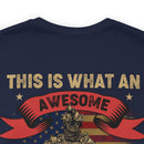 This is What an Awesome Veteran Looks Like: Military Design T-Shirt Celebrating Service and Excellence