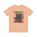 Proud Veteran: Military Design T-Shirt - Wear Your Service with Pride!