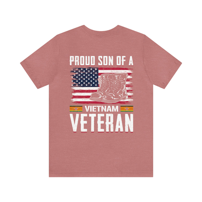 Proud Legacy: Son of a Vietnam Veteran Military Design T-Shirt