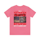 Veteran Problem Solver: Military Design T-Shirt - I Fix Stupid, But It Comes with a Price