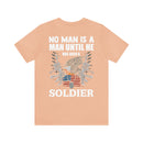 Soldier's Journey: Military Design T-Shirt Celebrating Valor and Transformation