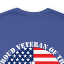 Pride in Service: 'Proud Veteran of the United States Army' Military Design T-Shirt