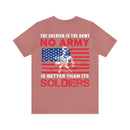 The Heart of the Army: Military Design T-Shirt - Soldiers Make the Army, Army Makes the Difference