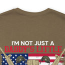 Proud Veteran's Daughter T-Shirt: Not Just a Daddy's Little Girl, I Am a Veteran's Daughter