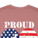 Proud Family Legacy: Military Design T-Shirt Celebrating Service and Unity