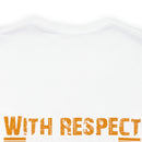 Respect, Honor & Gratitude: Thank You, Veterans" Military Design T-Shirt